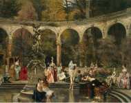 Flameng Francois Bathing of Court Ladies in the 18th Century  - Hermitage